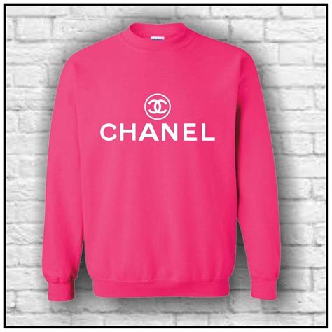 pink chanel sweatshirt|chanel turtleneck sweater 5.